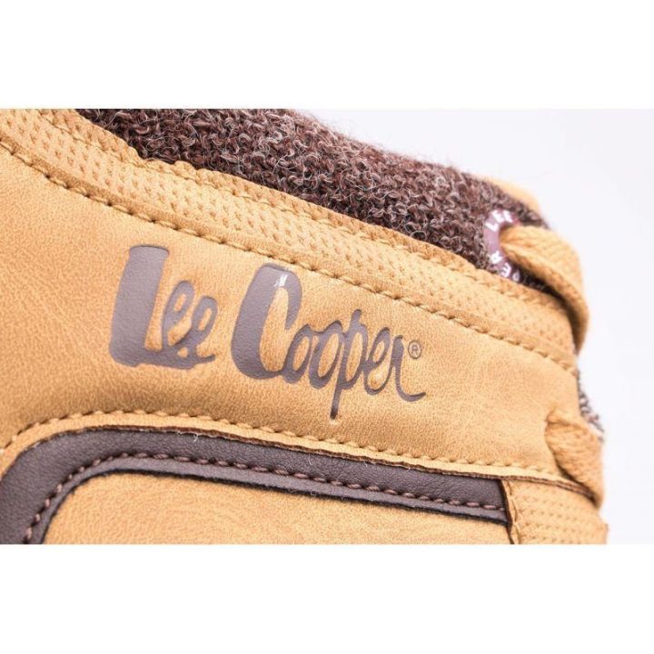 Vyriški sportbačiai su raišteliais Lee Cooper, rudi