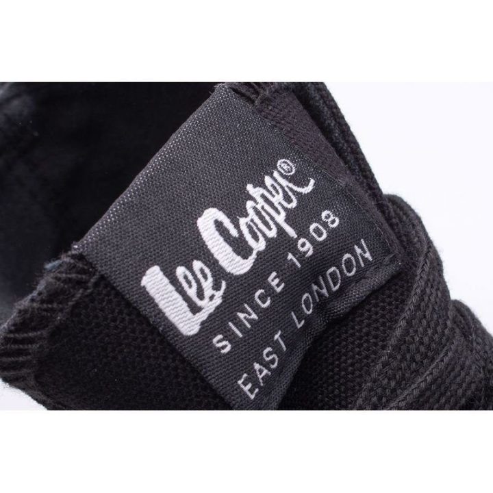 Moteriški kedai su aukštu auliuku Lee Cooper, juodi