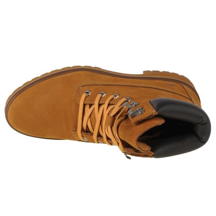Moteriški auliniai batai su raišteliais Timberland Carnaby Cool, geltoni