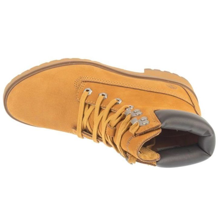 Moteriški auliniai batai su raišteliais Timberland Carnaby Cool, geltoni