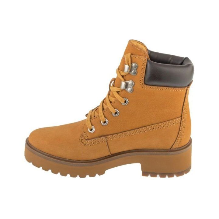 Moteriški auliniai batai su raišteliais Timberland Carnaby Cool, geltoni
