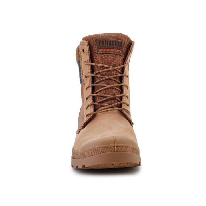 Vyriški pašiltinti auliniai batai Palladium Pampa Sc Wpn U-S, rudi