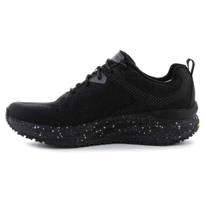 Vyriški žemo profilio bekelės bateliai Skechers D'LUX Trail, juodi