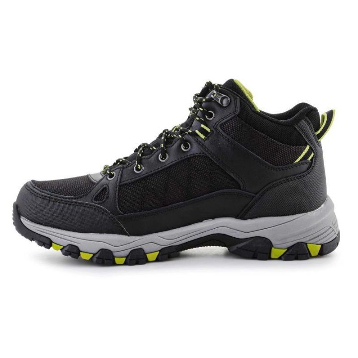 Vyriški bėgimo bekele bateliai Skechers Melano, juodi