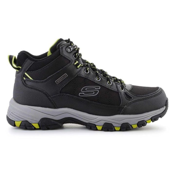 Vyriški bėgimo bekele bateliai Skechers Melano, juodi