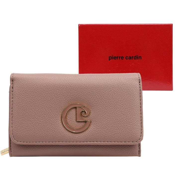Moteriška odos imitacijos piniginė Pierre Cardin, 15,5 × 10,5 × 4,5 cm