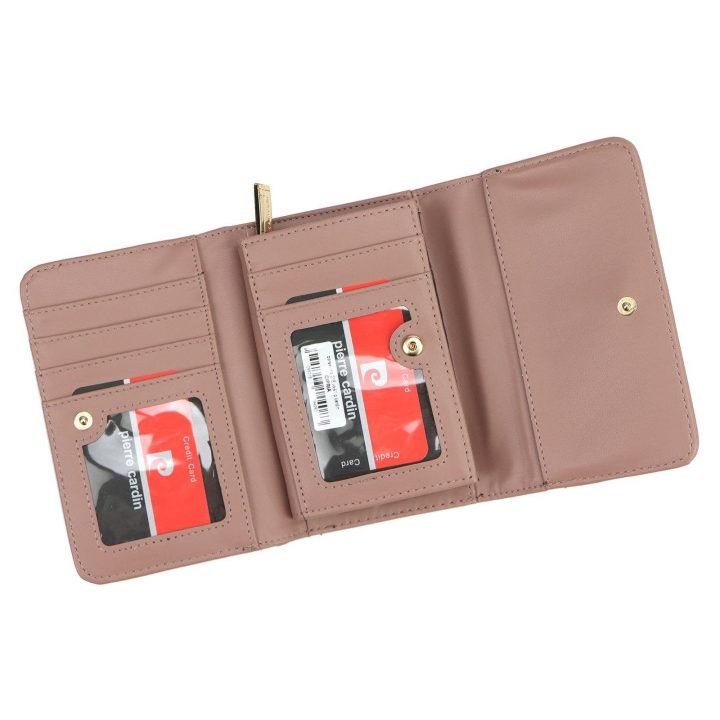 Moteriška odos imitacijos piniginė Pierre Cardin, 15,5 × 10,5 × 4,5 cm
