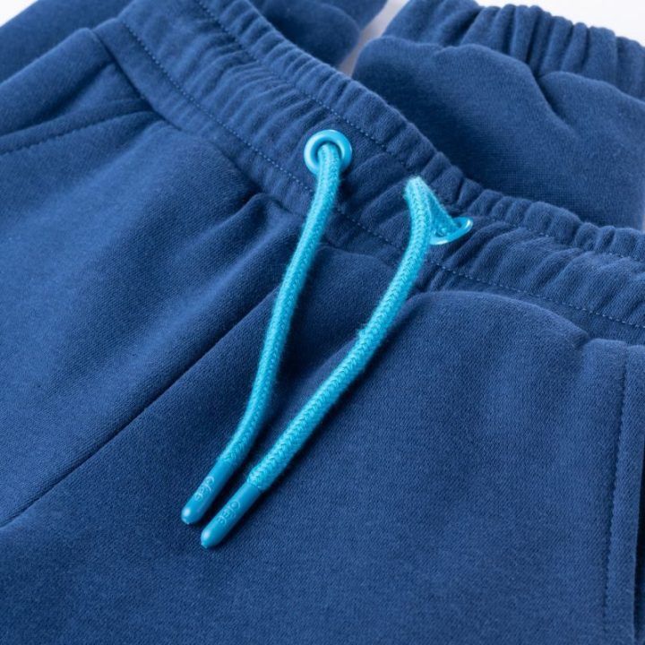 Laisvo kirpimo sportinės kelnės berniukams Bejo Liago, mėlynos