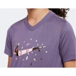 Vaikiški marškinėliai Nike Dri-FIT, violetiniai