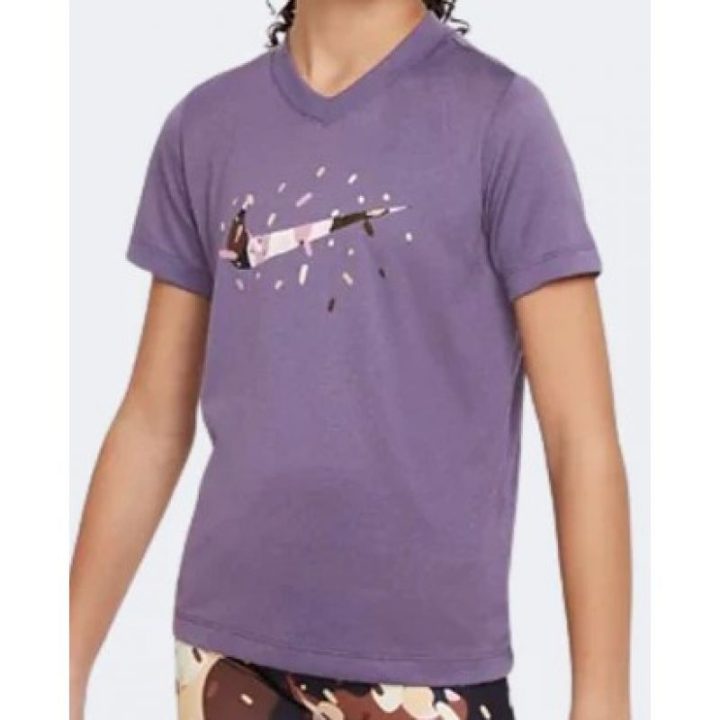 Vaikiški marškinėliai Nike Dri-FIT, violetiniai