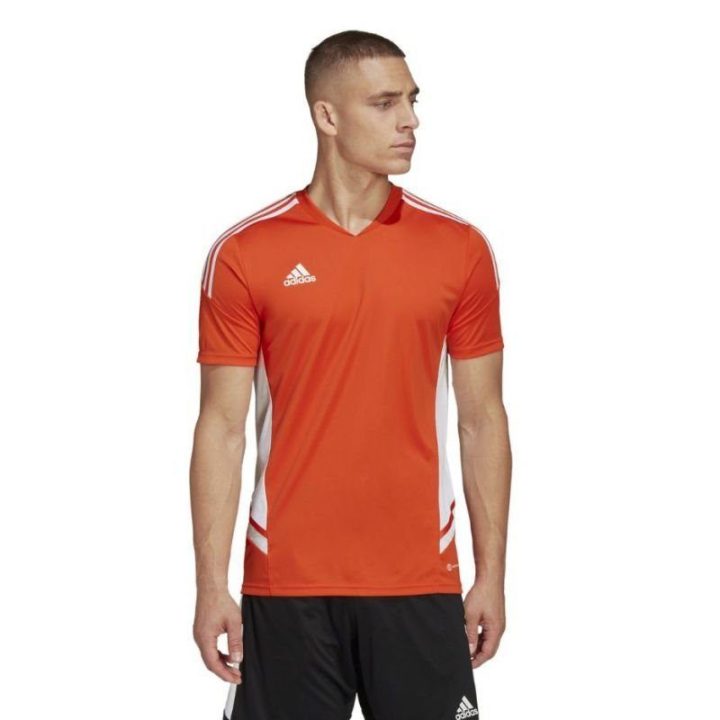 Vyriški futbolo marškinėliai adidas Condivo 22, oranžiniai