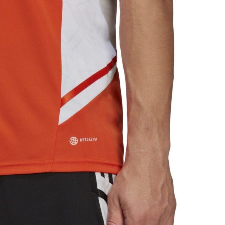 Vyriški futbolo marškinėliai adidas Condivo 22, oranžiniai