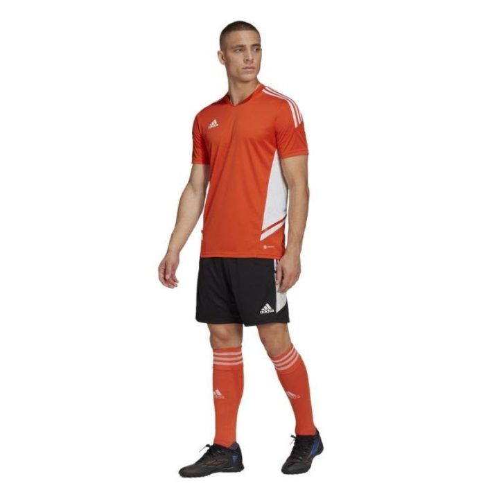 Vyriški futbolo marškinėliai adidas Condivo 22, oranžiniai