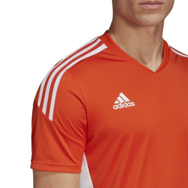 Vyriški futbolo marškinėliai adidas Condivo 22, oranžiniai