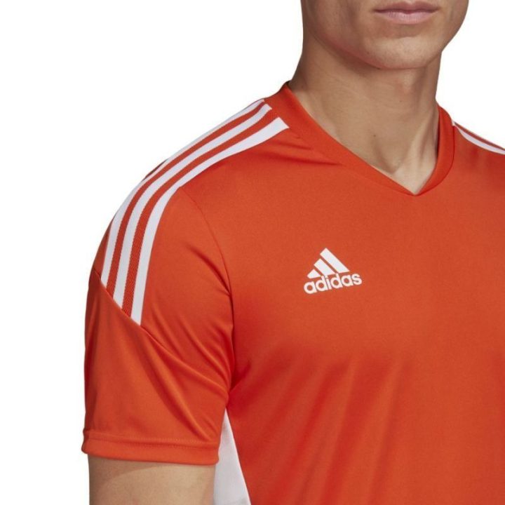 Vyriški futbolo marškinėliai adidas Condivo 22, oranžiniai