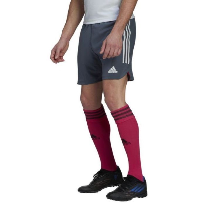 Vyriški šortai adidas Condivo 22 Match Day, grafito ir rožiniai