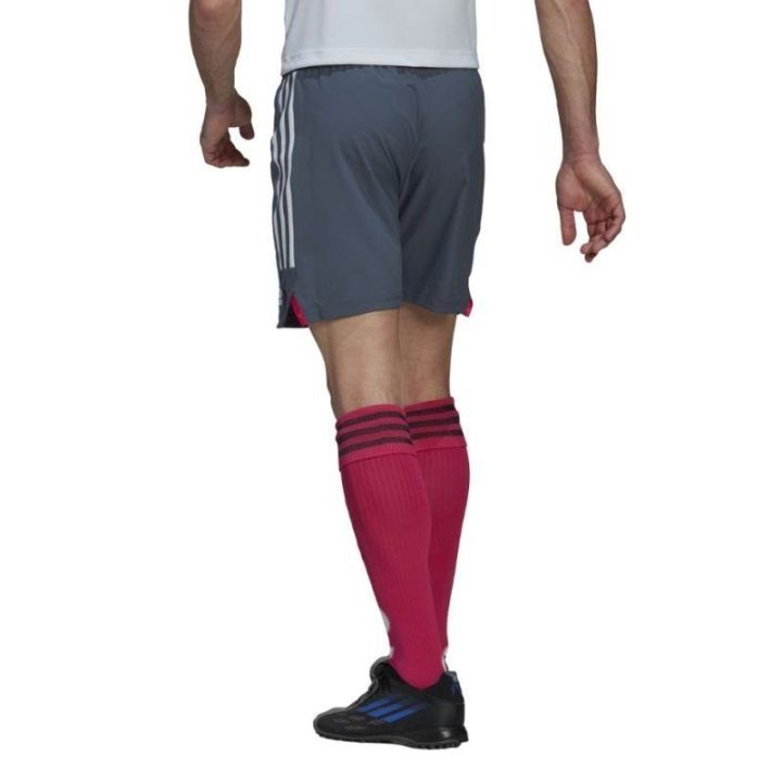 Vyriški šortai adidas Condivo 22 Match Day, grafito ir rožiniai