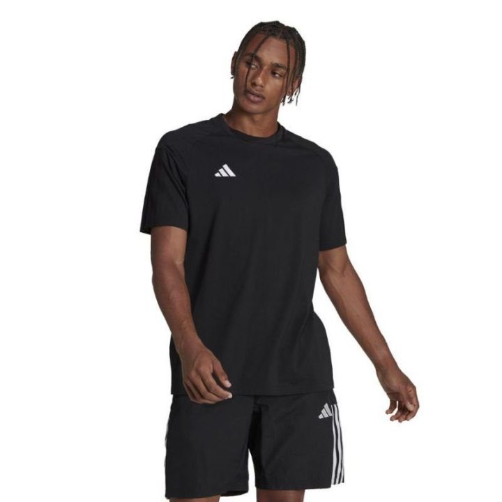 Vyriški medvilniniai marškinėliai adidas Tiro 23 Competition, juodi