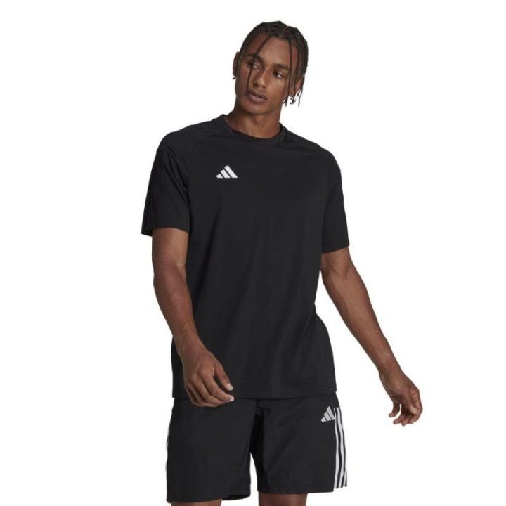 Vyriški medvilniniai marškinėliai adidas Tiro 23 Competition, juodi