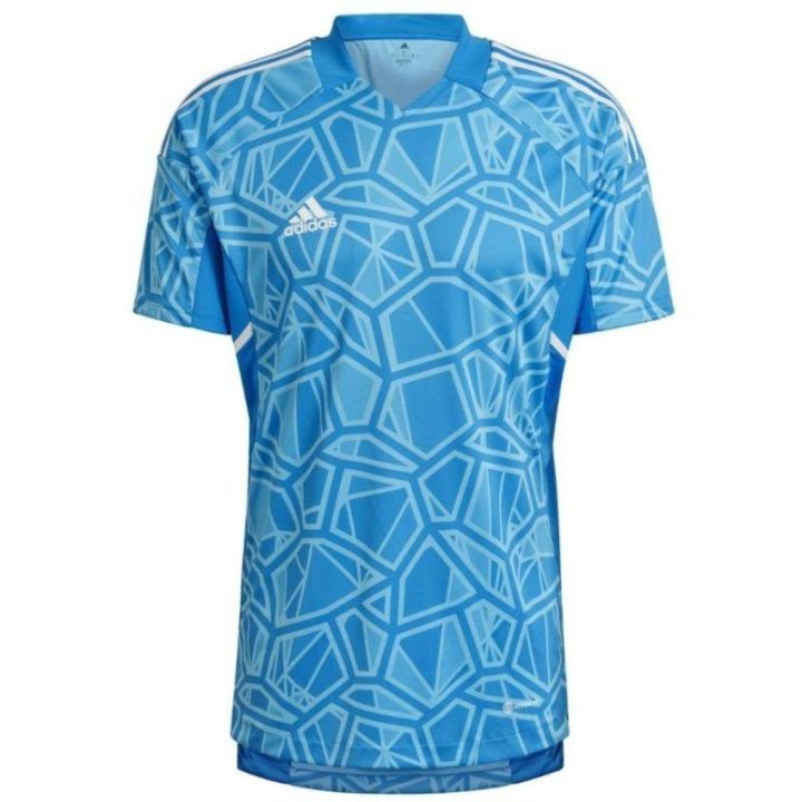 Vyriški vartininko marškinėliai adidas Condivo 22, mėlyni