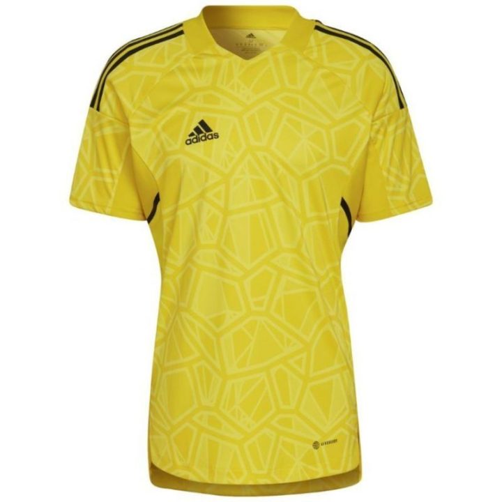 Vyriški vartininko marškinėliai adidas Condivo 22, geltoni