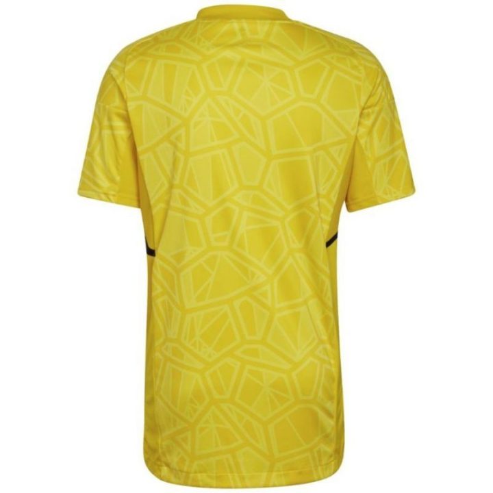 Vyriški vartininko marškinėliai adidas Condivo 22, geltoni
