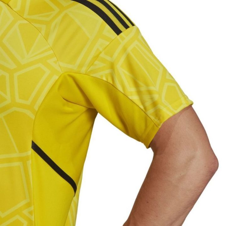 Vyriški vartininko marškinėliai adidas Condivo 22, geltoni