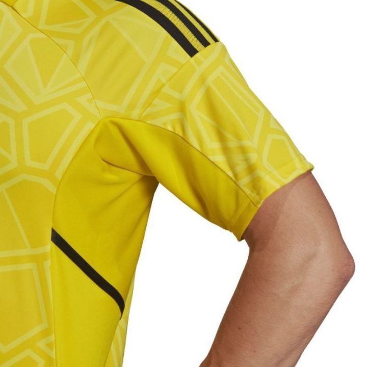 Vyriški vartininko marškinėliai adidas Condivo 22, geltoni