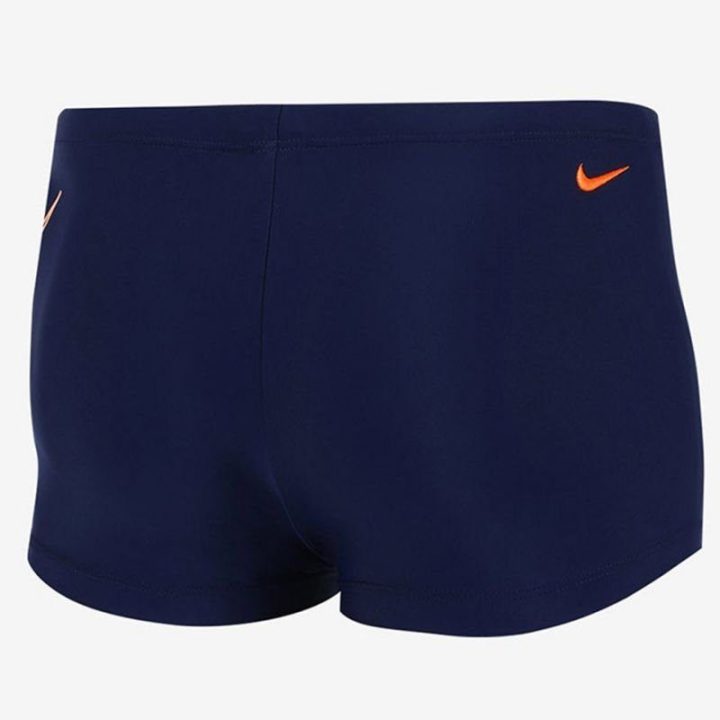 Vyriški prigludę maudymosi šortai Nike Reflect Logo, tamsiai mėlyni