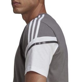 Vyriški medvilniniai marškinėliai adidas Condivo 22, pilki ir balti