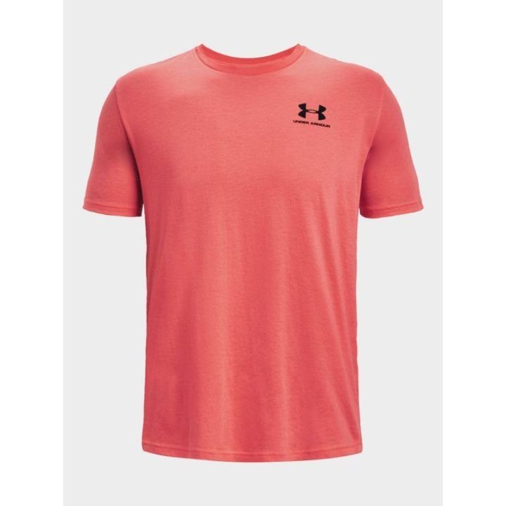 Vyriški medvilniniai marškinėliai Under Armour Sportstyle LC SS, rožiniai