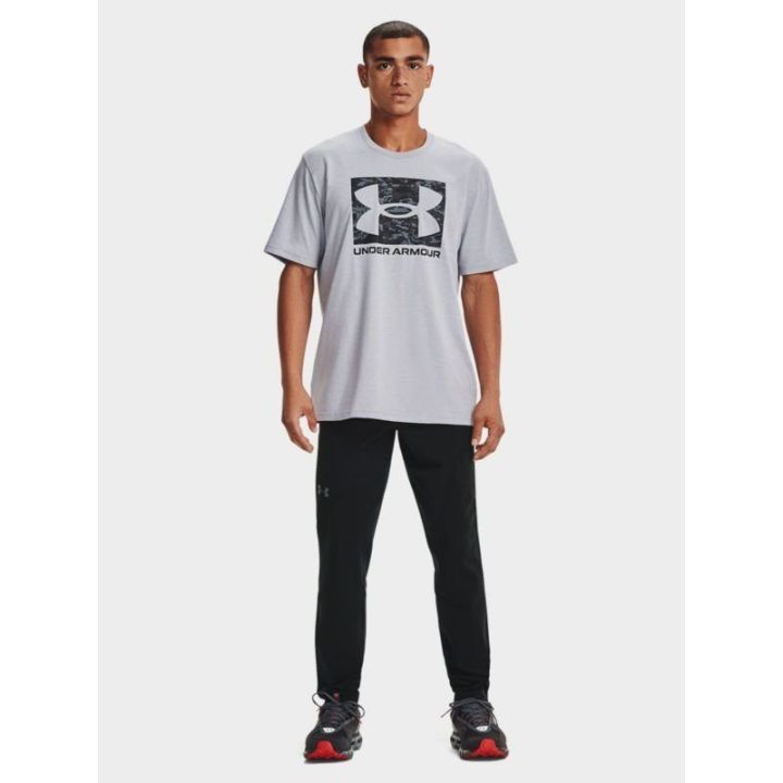 Vyriški laisvo kirpimo marškinėliai Under Armour, pilki