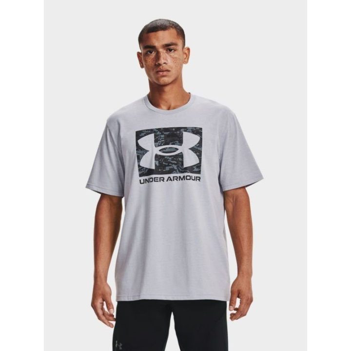 Vyriški laisvo kirpimo marškinėliai Under Armour, pilki