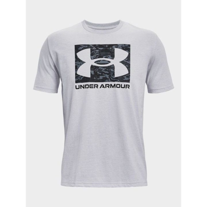 Vyriški laisvo kirpimo marškinėliai Under Armour, pilki