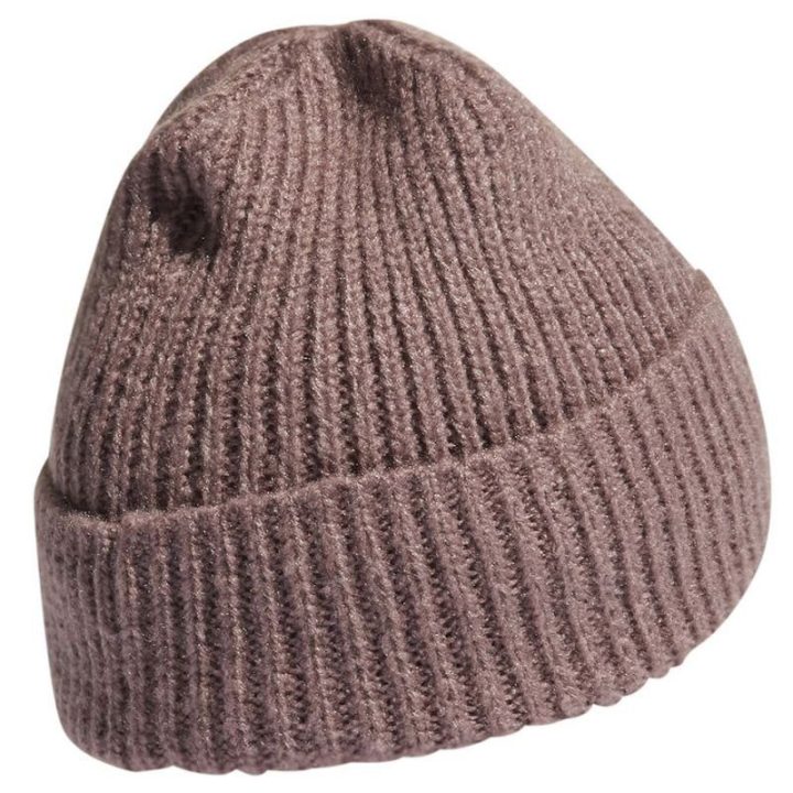 Prigludusio kirpimo kepurė adidas Cuff Beanie, rožinė