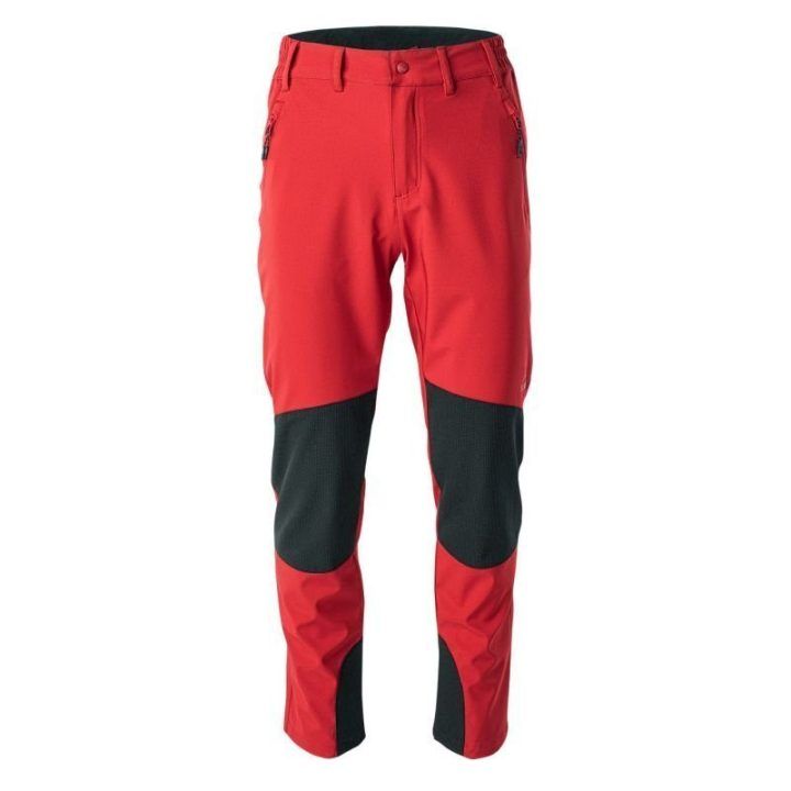 Vyriškos softshell kelnės Elbrus Amboro, raudonos