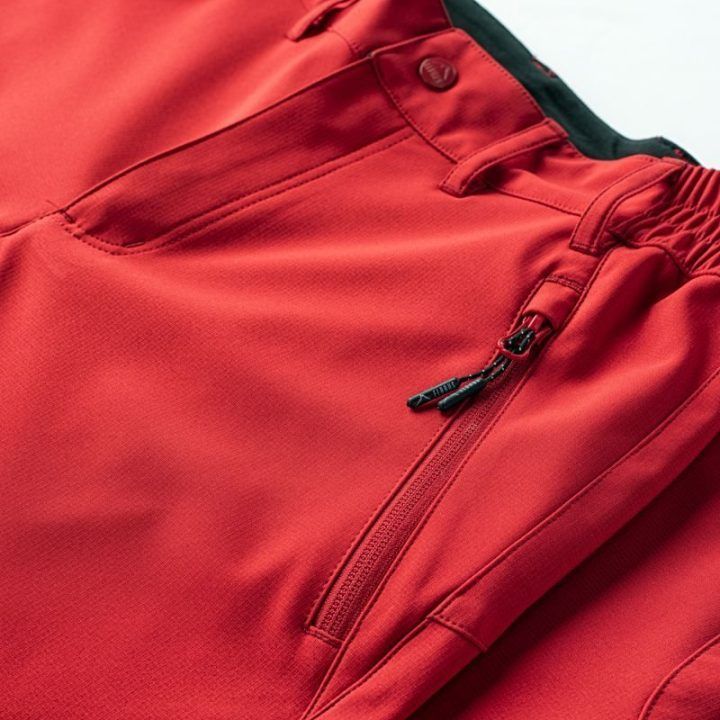 Vyriškos softshell kelnės Elbrus Amboro, raudonos