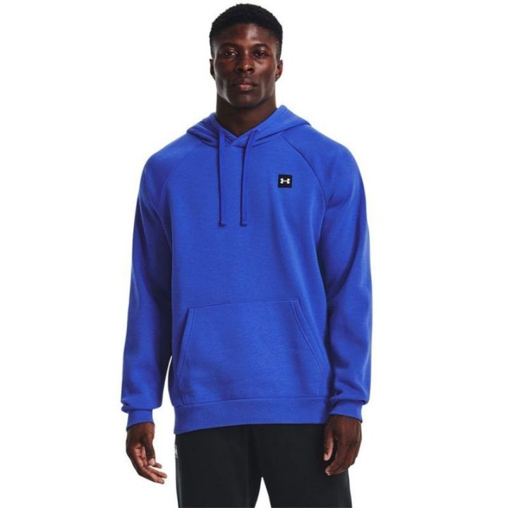 Vyriškas džemperis su gobtuvu Under Armour Rival Fleece, mėlynas