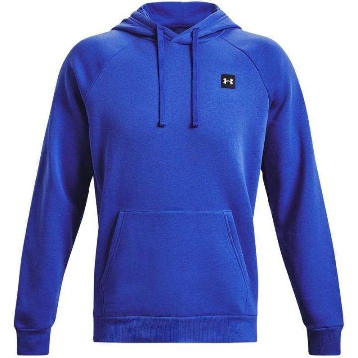 Vyriškas džemperis su gobtuvu Under Armour Rival Fleece, mėlynas