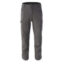 Vyriškos softshell sportinės kelnės HI-TEC Luspa, pilkos