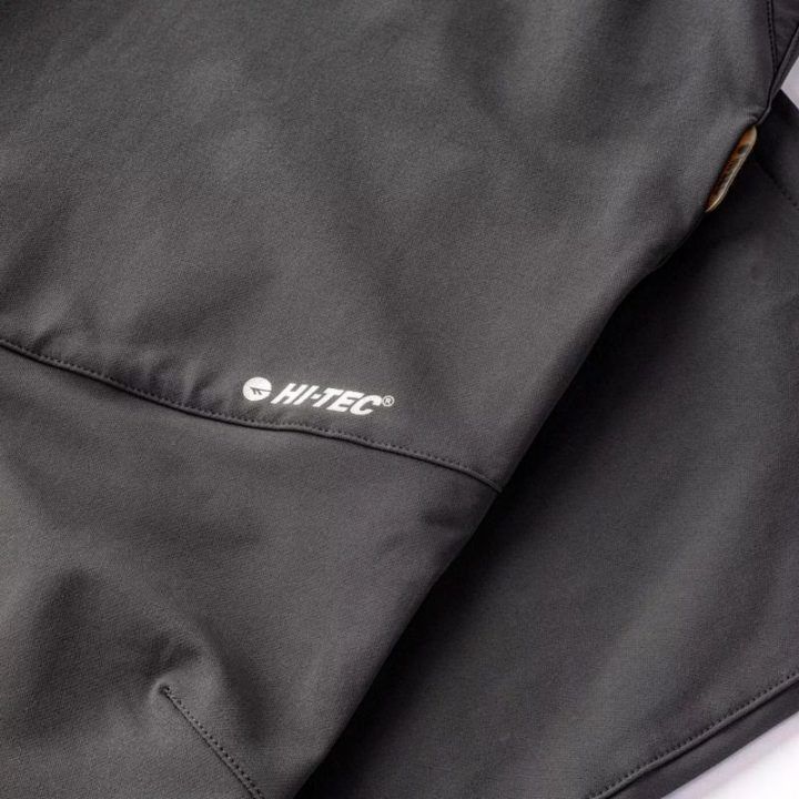 Vyriškos softshell sportinės kelnės HI-TEC Luspa, pilkos