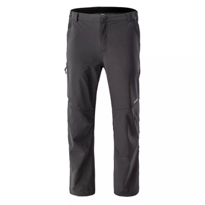 Vyriškos softshell sportinės kelnės HI-TEC Luspa, pilkos