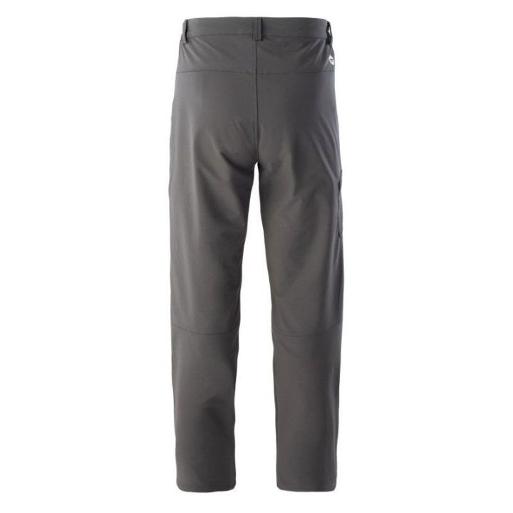 Vyriškos softshell sportinės kelnės HI-TEC Luspa, pilkos