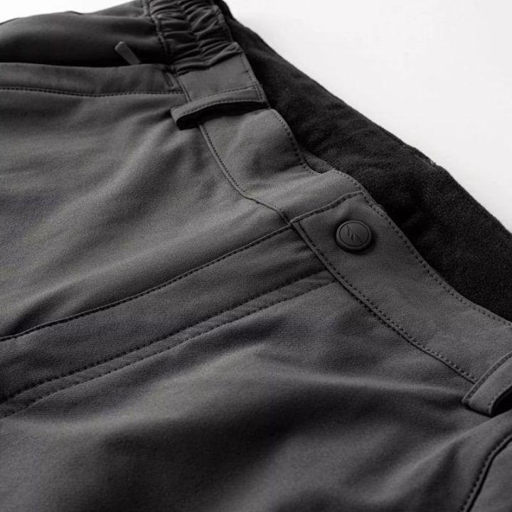 Vyriškos softshell sportinės kelnės HI-TEC Luspa, pilkos