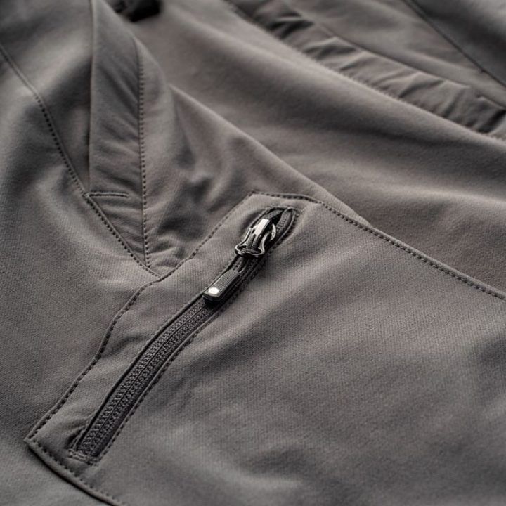 Vyriškos softshell sportinės kelnės HI-TEC Luspa, pilkos