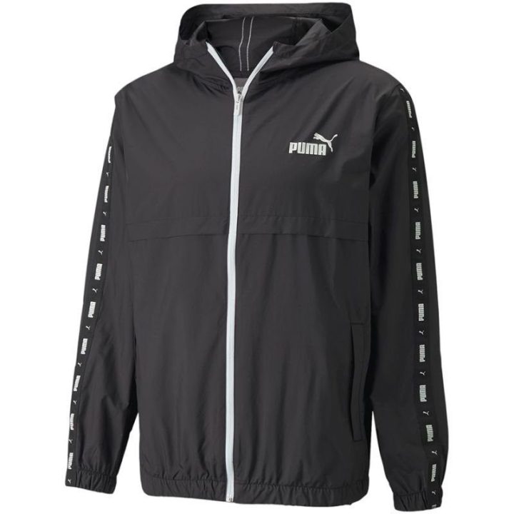 Vyriška striukė nuo vėjo Puma ESS+TAPE, juoda