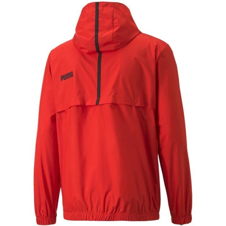 Vyriška vėjinė striukė Puma ESS+TAPE, raudona
