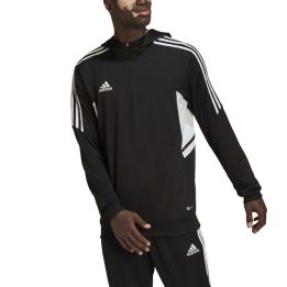 Vyriškas džemperis su gobtuvu adidas Condivo 22, juodas