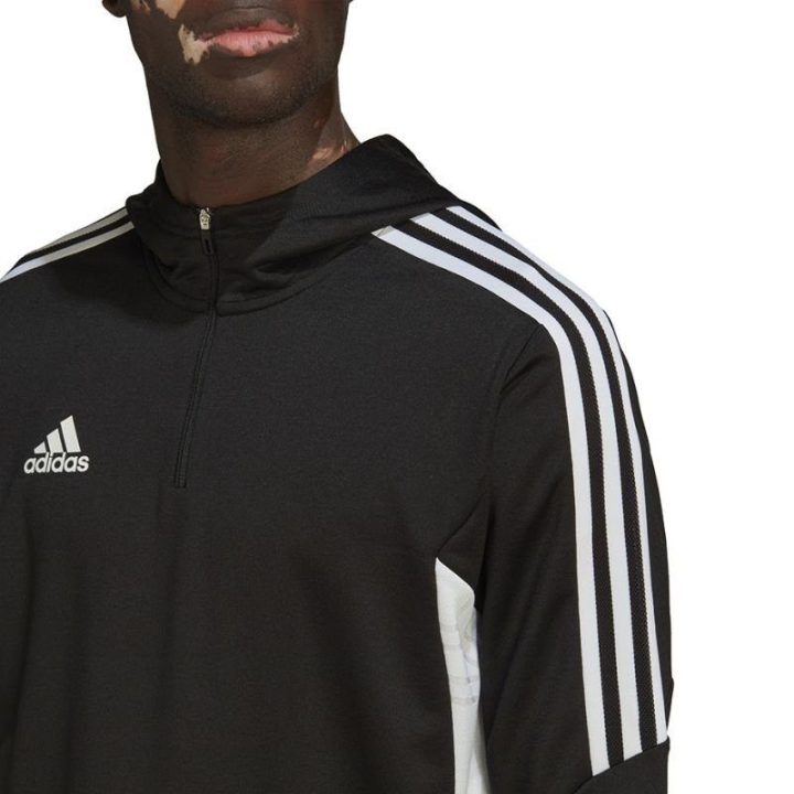 Vyriškas džemperis su gobtuvu adidas Condivo 22, juodas