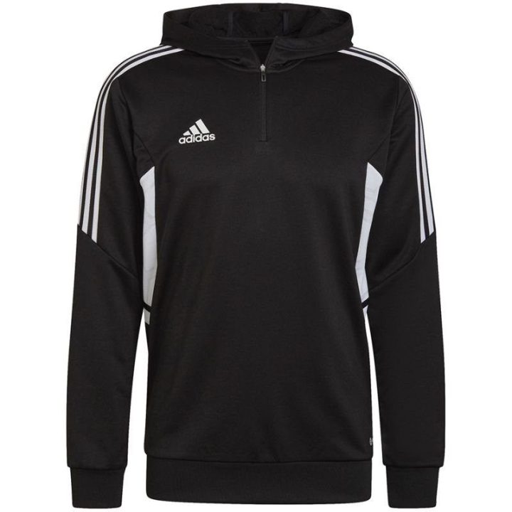 Vyriškas džemperis su gobtuvu adidas Condivo 22, juodas
